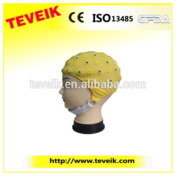 Chapeau d'EEG, électrode de bidon, 20 avances pour la machine d'eeg