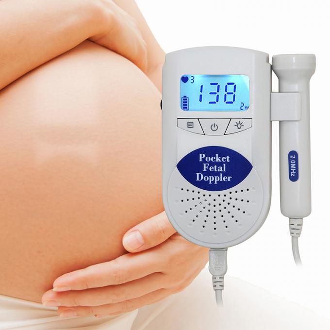 Moniteur de coeur portatif de bébé de bruit haute-fidélité ultrasonique médical imperméable Doppler foetal