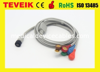 Câble médical de l'enregistreur ECG de GE Holter avec intégré 5 fils de connexion