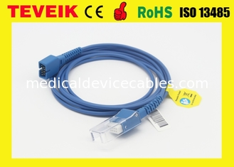 DEC-8 câble d'adaptateur de l'extension Spo2 pour le moniteur patient de Nellco-r, matériel de TPU