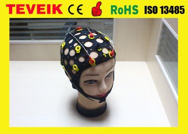 Neurofeedback séparant le chapeau d'EEG/chapeau, électrode de chlorure d'argent