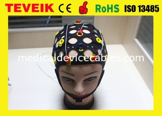 Prix usine médical de chapeau séparé de Neurofeedback EEG pour la machine d'EEG, électrode de chlorure d'argent