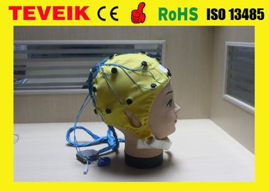 Usine médicale de chapeau Integrated Neurofeedback EEG avec des électrodes de bidon avec 20, 32, 64, 128 avances