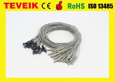 IN1.5 câble de la prise EEG avec le cuivre plaqué de chlorure d'argent du fabricant