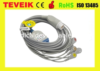 Câble compatible de l'avance ECG de l'une seule pièce 5 de Mindray PM6000 avec le CEI de rupture pour l'usage médical