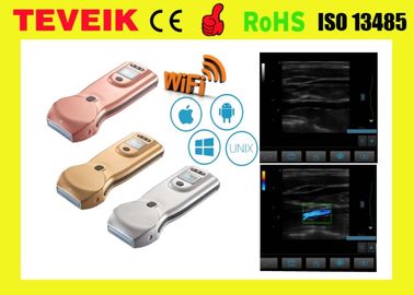 Scanner sans fil portatif d'ultrason de couleur de Doppler d'ultrason des prix sans fil médicaux de machine pour l'ordinateur et le téléphone