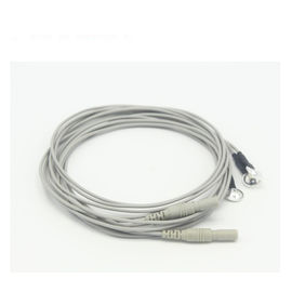 Accessoires médicaux de câble argenté pur de l'électrode EEG avec la tasse de la prise DIN1.5