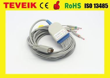 Le câble d'électrocardiogramme d'Edan pour SE-12 expriment le fil de connexion de la borne 10 du DB 15 de SE-3 SE-601A