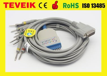 Câble d'électrocardiogramme de Nihon Kohden pour ECG-8420, ECG-9132 ECG-906N Biocare : ECG-101,101G