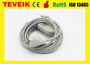 Câble d'électrocardiogramme de Fukuda Denshi pour Autocardiner, Cardimax FX-2111 FX-3010 FX-4010 FCP-2155