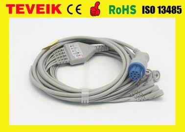 Datex médical Cardiocap autour 10pin 5 de câble des fils ECG pour le moniteur patient