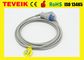 Autour 10 du câble de tronc de Pin ECG pour le moniteur patient de datex, type 3 câble de LL de patient des avances ECG