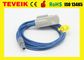 Câble médical réutilisable réutilisable compatible de Redel 7pin du capteur Spo2 de Goldway
