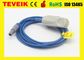 Câble médical réutilisable réutilisable compatible de Redel 7pin du capteur Spo2 de Goldway