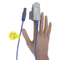 capteur spo2 réutilisable pour le câble pédiatrique adulte de capteur du DB 7pin spo2 de l'agrafe 3ft de doigt de moniteur patient de Contec