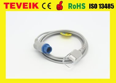 10 câble des accessoires spo2 de dispositif médical de Pin pour le capteur de Nihon Kohden spo2