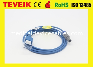 Le câble d'extension d'Edan SPO2 Nellco-r Oximax adaptent le câble compatible avec M9, 9H DU MATIN de M, le 8H DU MATIN B de M
