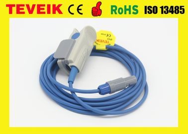 Prix usine d'oxymètre adulte réutilisable d'impulsion de capteur de l'agrafe Spo2 de doigt de Goldway UT4000B Redel 7pin