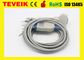 Câble du DB 15pin ECG/EKG de fil de Fukuda Denshi 10 de prix usine de Teveik pour Cardimax FX-2111